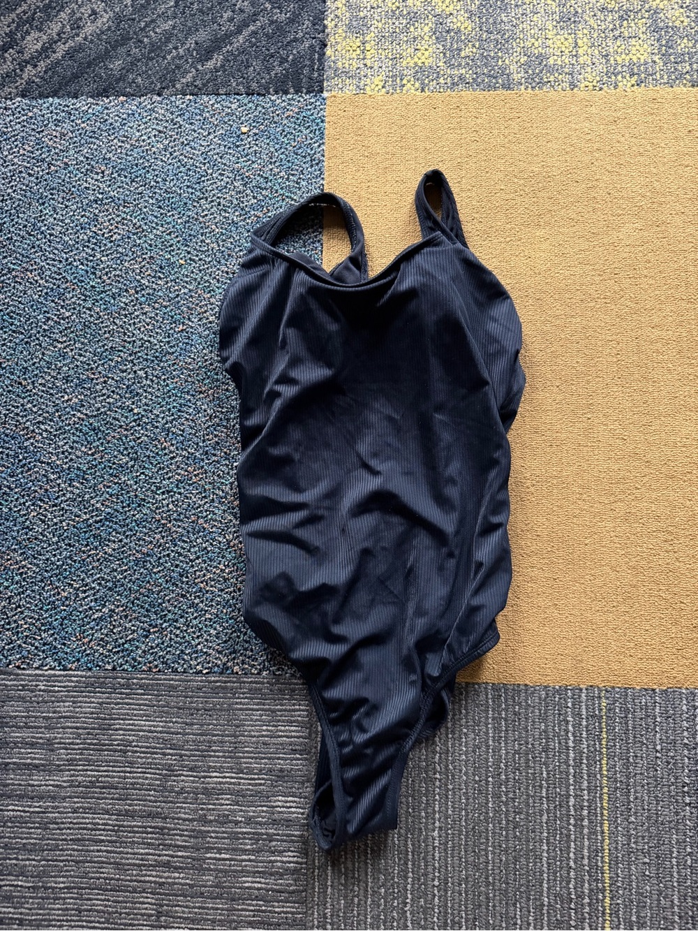 Womens black One-Piece Swimsuit